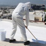 Painting roofs white